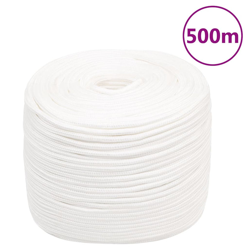 Afbeelding laden in galerijviewer, Vidaxl boottouw 6 mm 500 m polypropyleen volwit
