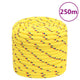 Vidaxl boottouw 16 mm 250 m polypropyleen geel