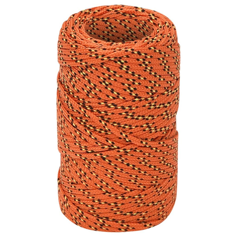 Afbeelding laden in galerijviewer, Vidaxl boottouw 2 mm 25 m polypropyleen oranje
