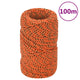 Vidaxl boottouw 2 mm 100 m polypropyleen oranje