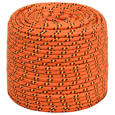 Vidaxl boottouw 6 mm 500 m polypropyleen oranje