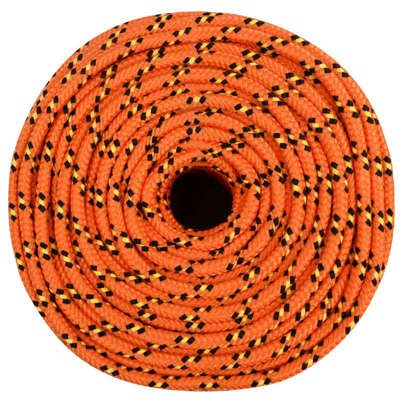 Afbeelding laden in galerijviewer, Vidaxl boottouw 10 mm 25 m polypropyleen oranje
