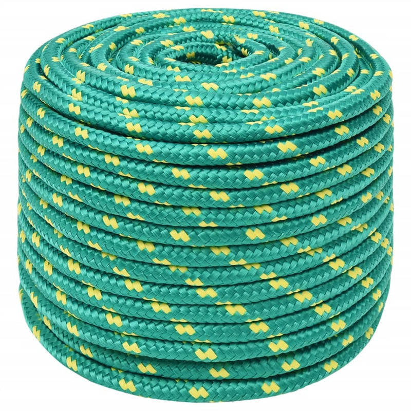Afbeelding laden in galerijviewer, Vidaxl boottouw 14 mm 250 m polypropyleen groen
