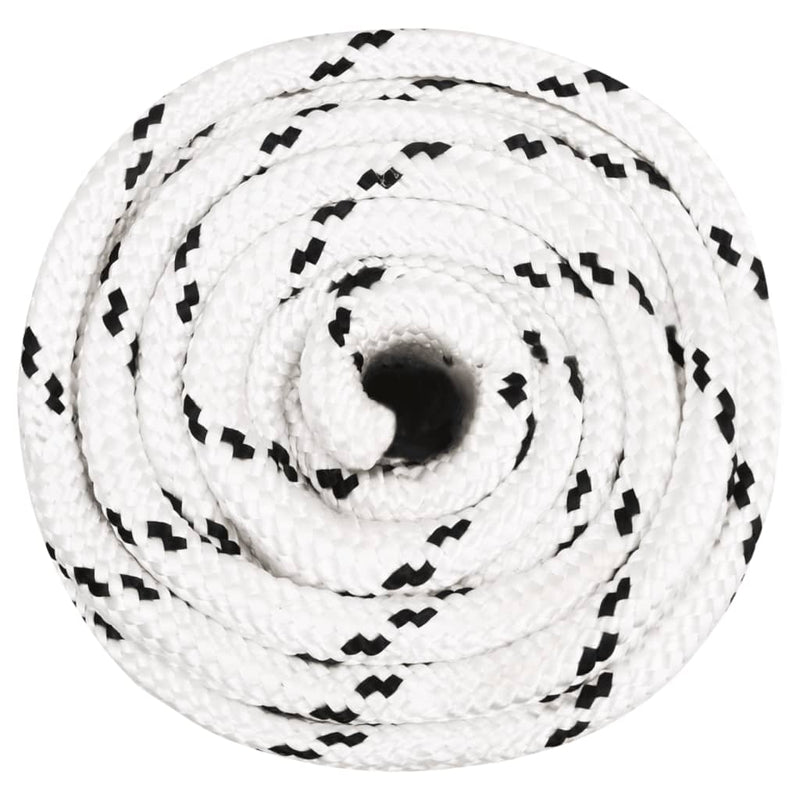Afbeelding laden in galerijviewer, Vidaxl werktouw 16 mm 100 m polyester wit
