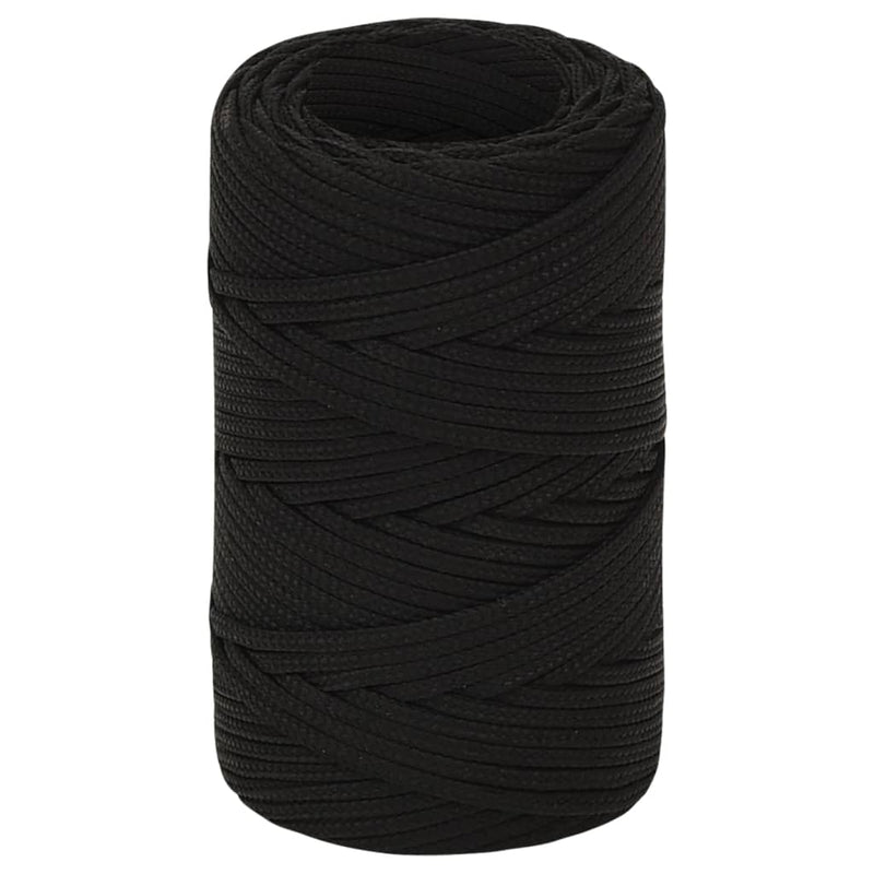 Afbeelding laden in galerijviewer, Vidaxl werktouw 2 mm 25 m polyester zwart
