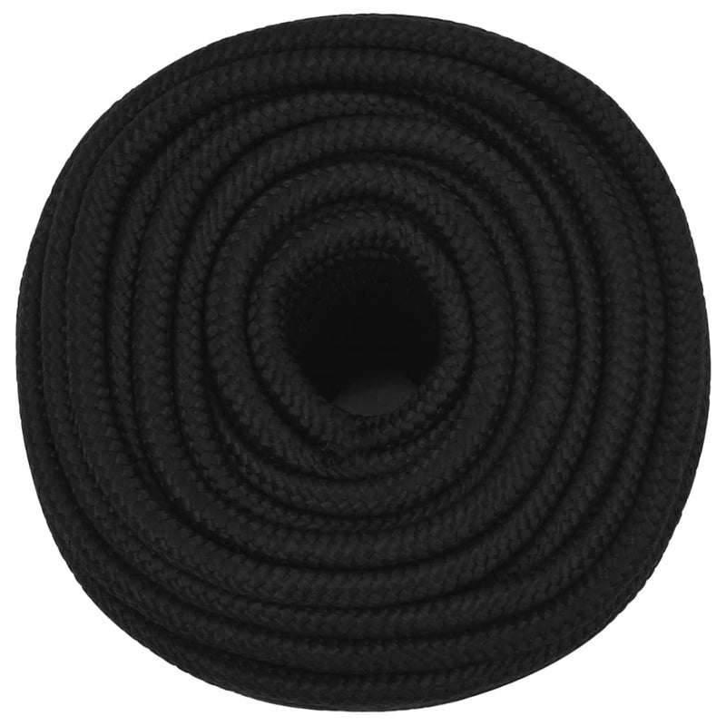 Afbeelding laden in galerijviewer, Vidaxl werktouw 12 mm 25 m polyester zwart
