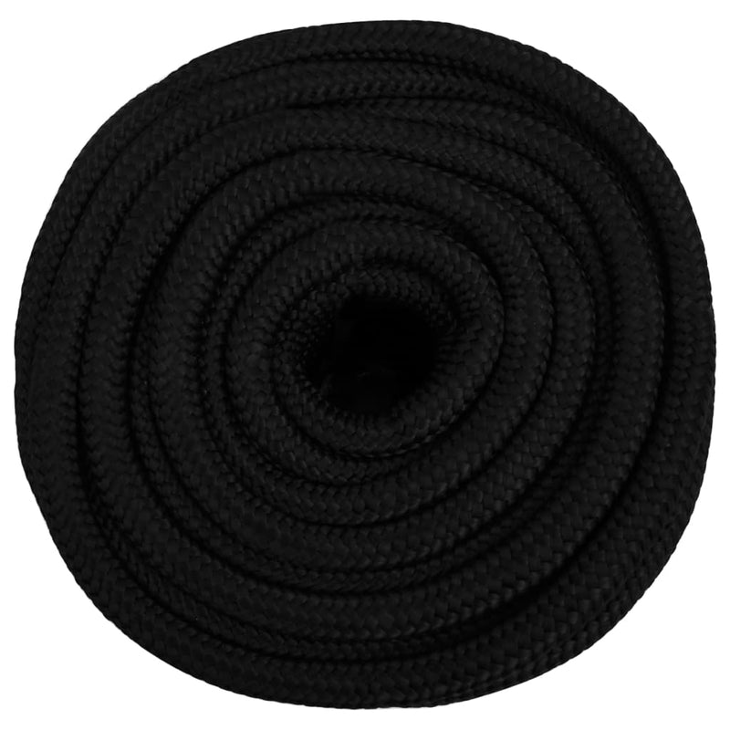Afbeelding laden in galerijviewer, Vidaxl werktouw 16 mm 50 m polyester zwart
