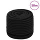 Vidaxl werktouw 18 mm 50 m polyester zwart