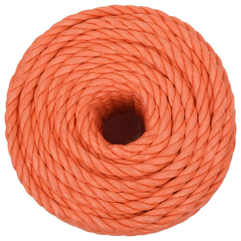 Afbeelding laden in galerijviewer, Vidaxl werktouw 10 mm 25 m polypropeen oranje
