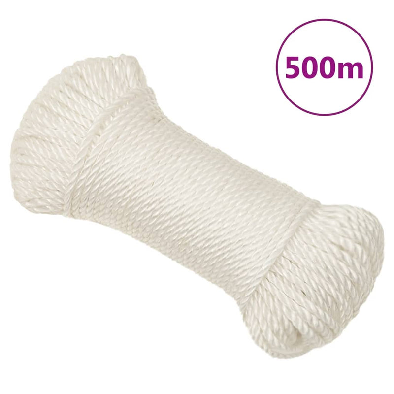 Afbeelding laden in galerijviewer, Vidaxl werktouw 3 mm 500 m polypropeen wit
