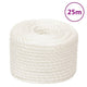 Vidaxl werktouw 16 mm 25 m polypropeen wit