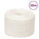 Vidaxl werktouw 20 mm 50 m polypropeen wit