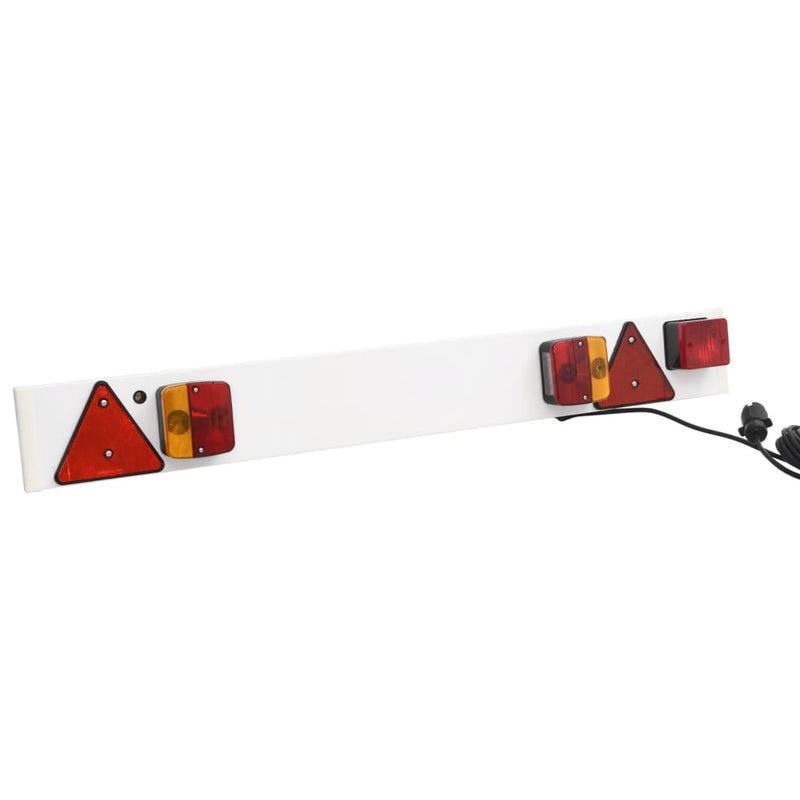 Afbeelding laden in galerijviewer, Vidaxl aanhangerverlichting klassiek peertje 12 v 115x7x14 cm rood
