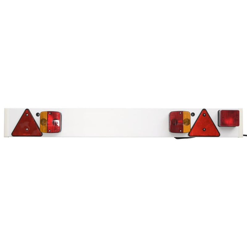 Afbeelding laden in galerijviewer, Vidaxl aanhangerverlichting klassiek peertje 12 v 115x7x14 cm rood
