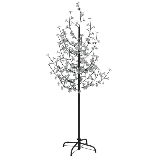 Vidaxl boom kersenbloesem 200 led's warmwit 180 cm