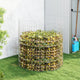 Vidaxl compostbak ø100x100 cm gegalvaniseerd staal