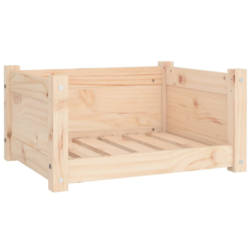 Afbeelding laden in galerijviewer, Vidaxl hondenbed 55,5x45,5x28 cm massief grenenhout
