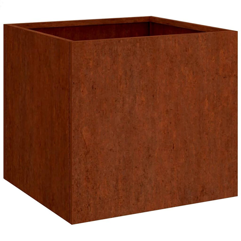 Afbeelding laden in galerijviewer, Vidaxl plantenbak 32x30x29 cm cortenstaal
