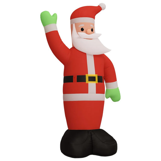 VidaXL Kerstman opblaasbaar met LED's 620 cm