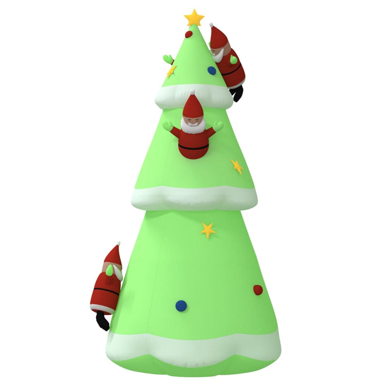 Afbeelding laden in galerijviewer, Vidaxl kerstboom opblaasbaar met led's 500 cm
