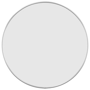 Vidaxl wandspiegel rond ø50 cm zilverkleurig