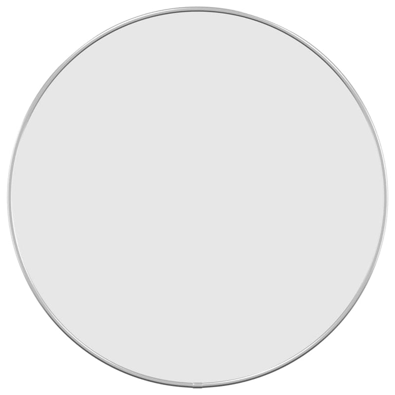 Afbeelding laden in galerijviewer, Vidaxl wandspiegel rond ø50 cm zilverkleurig
