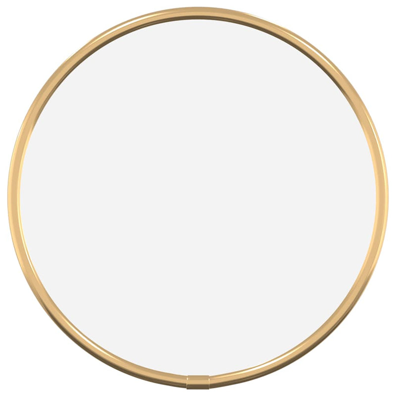 Afbeelding laden in galerijviewer, Vidaxl wandspiegel rond ø20 cm goudkleurig
