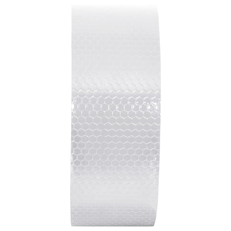 Afbeelding laden in galerijviewer, Vidaxl reflecterende tape 5 cm x 20 m pvc wit
