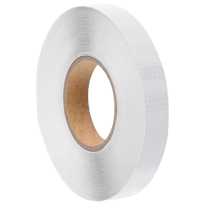 Afbeelding laden in galerijviewer, Vidaxl reflecterende tape 2,5 cm x 50 m pvc wit
