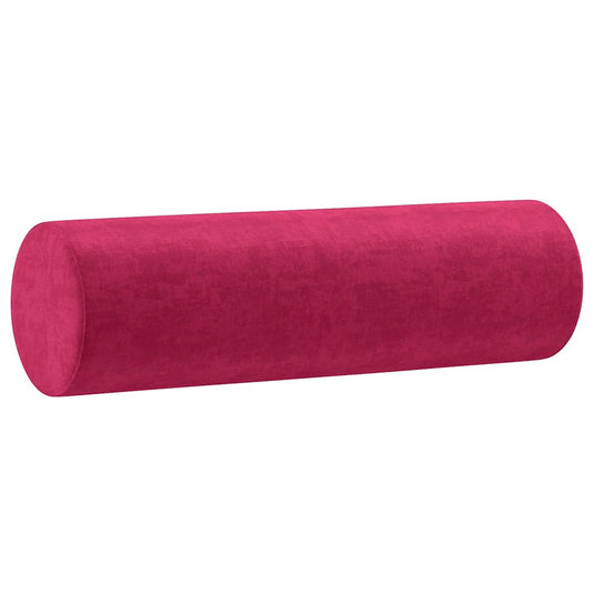 Vidaxl sierkussens 2 st 15x50 cm fluweel wijnrood