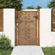 Vidaxl poort vierkant 100x150 cm cortenstaal