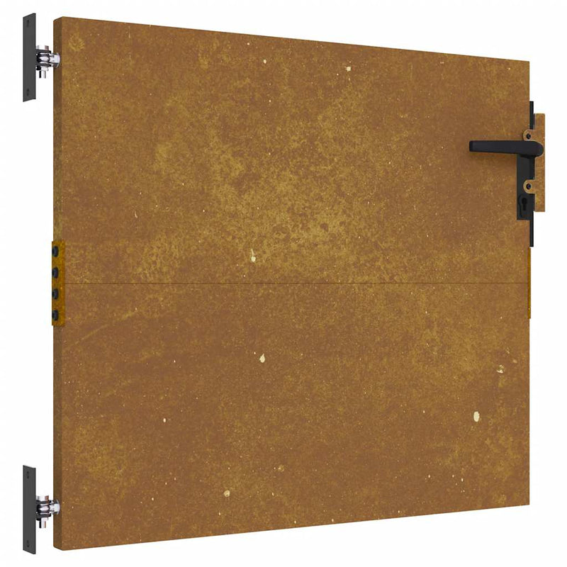 Afbeelding laden in galerijviewer, Vidaxl poort 85x75 cm cortenstaal
