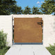 Vidaxl poort 85x75 cm cortenstaal