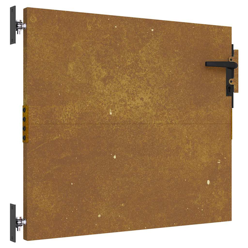 Afbeelding laden in galerijviewer, Vidaxl poort 85x125 cm cortenstaal

