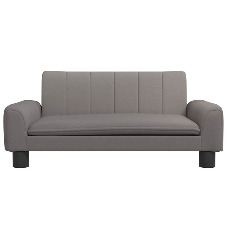 Afbeelding laden in galerijviewer, Vidaxl hondenmand 70x45x30 cm stof taupe
