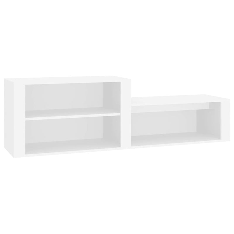 Afbeelding laden in galerijviewer, Vidaxl schoenenkast 150x35x45 cm bewerkt hout wit
