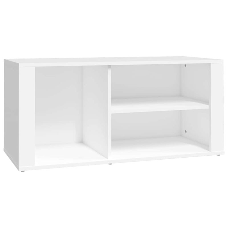 Afbeelding laden in galerijviewer, Vidaxl schoenenkast 100x35x45 cm bewerkt hout wit
