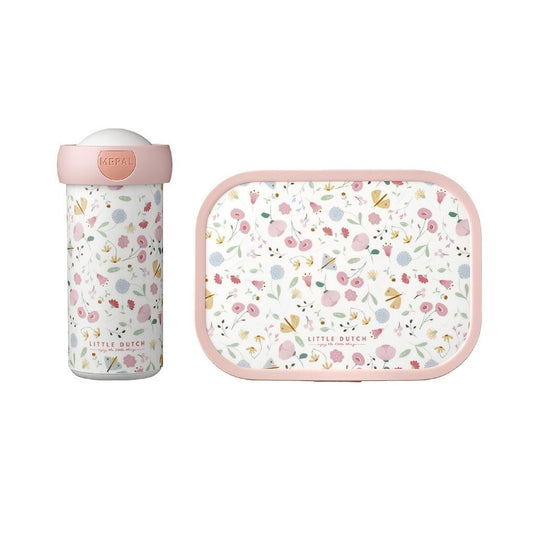 Mepal lunchset little dutch flowers and butterflies