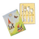 Kinderbestek - 4 delig - kabouter - rien