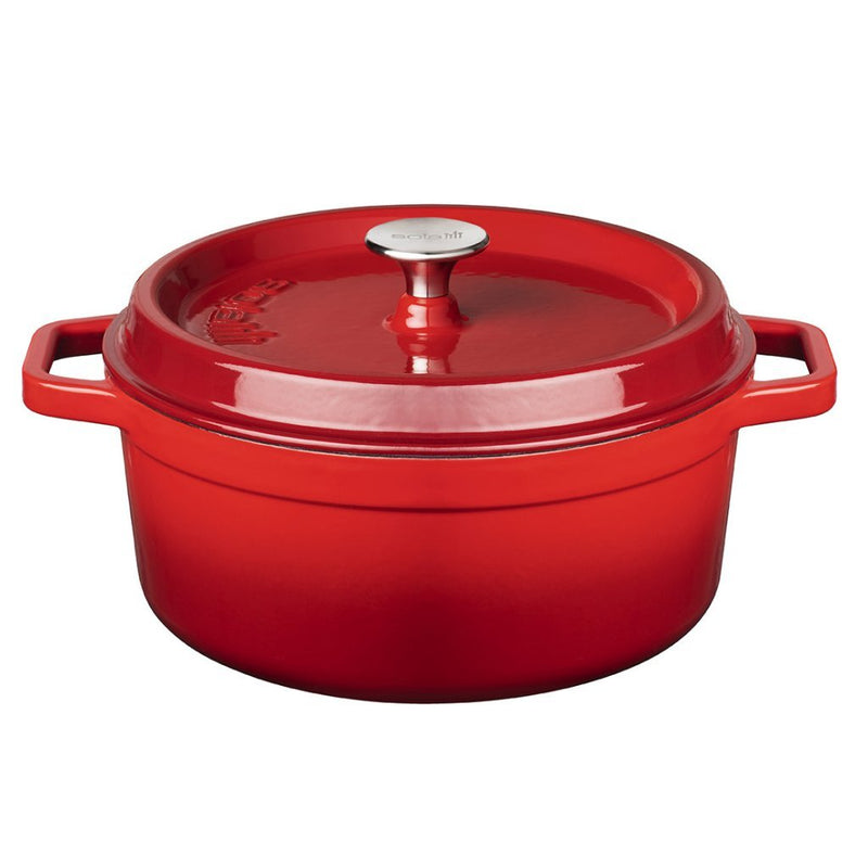 Afbeelding laden in galerijviewer, Sola Sola Gietijzeren Braadpan 20 cm Rood Oranje
