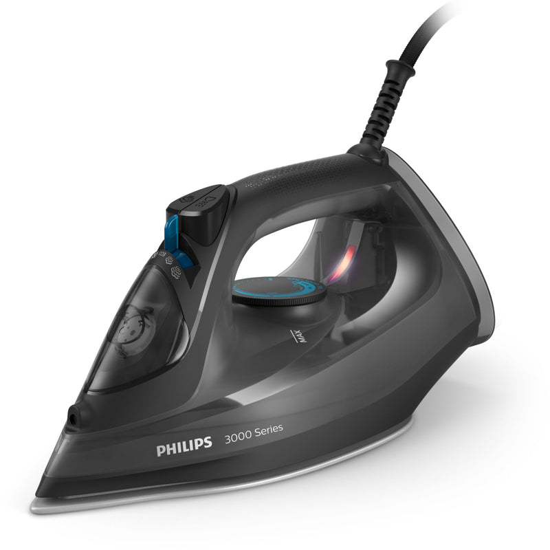 Afbeelding laden in galerijviewer, Philips dst3041 80 3000 series stoomstrijkijzer zwart
