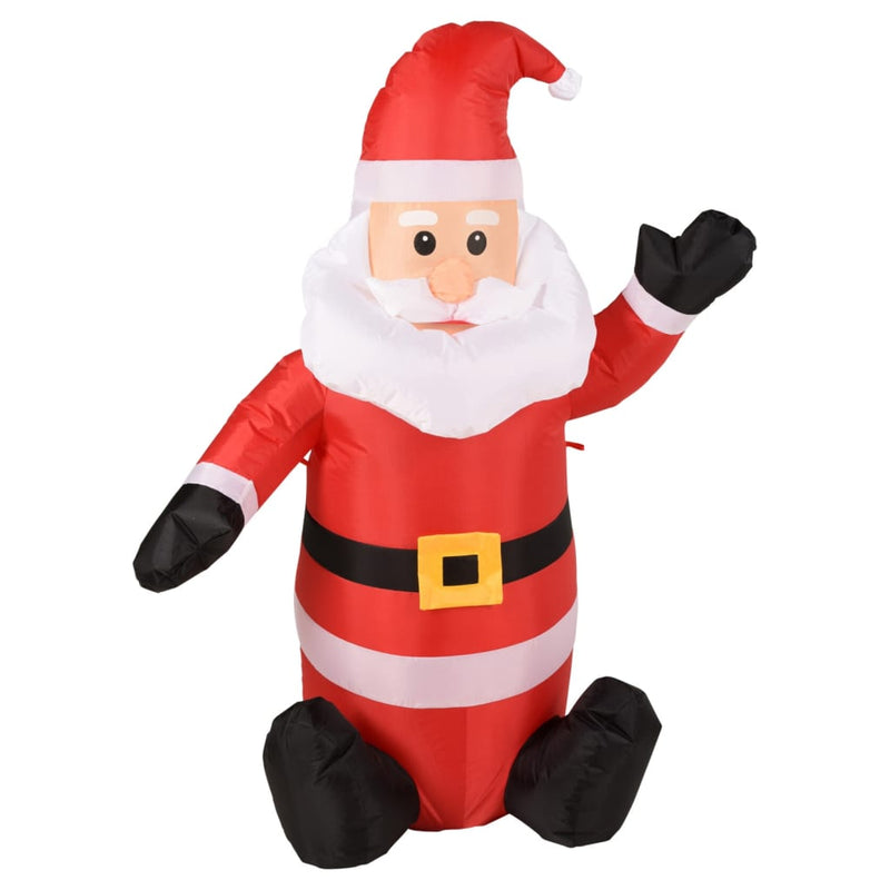 Afbeelding laden in galerijviewer, Ambiance Ambiance Kerstman opblaasbaar LED 120 cm
