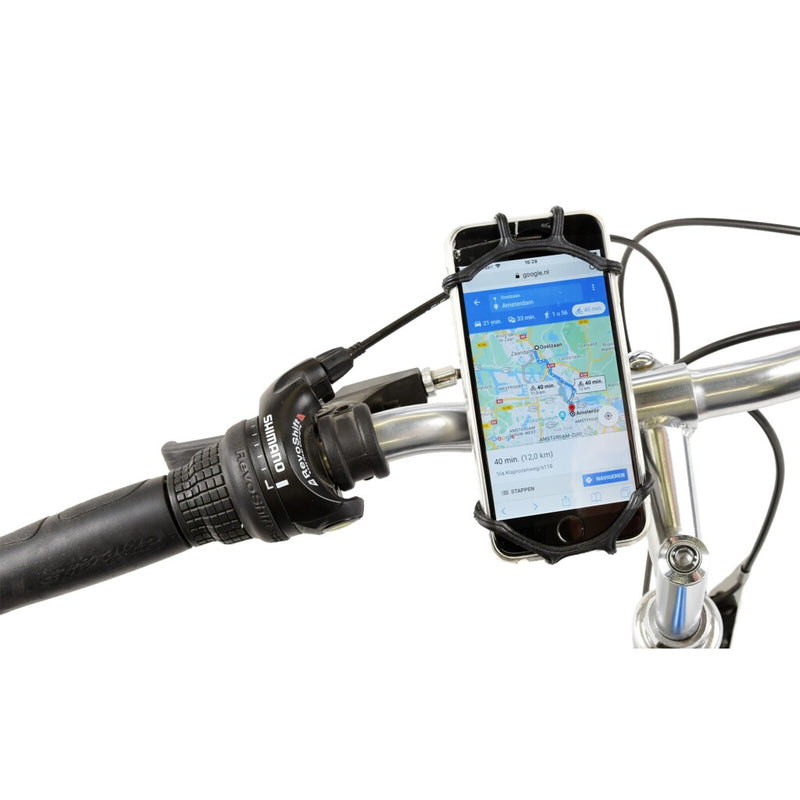 Afbeelding laden in galerijviewer, Xq max fiets telefoonhouder zwart

