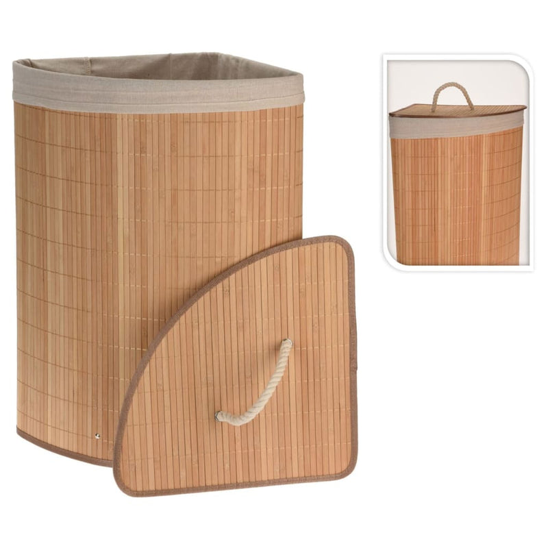 Afbeelding laden in galerijviewer, Bathroom Solutions Bathroom Solutions Hoekwasmand bamboe

