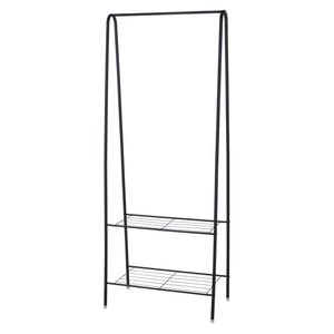 Storage solutions kledingrek met 2 lagen 61x34x152 cm