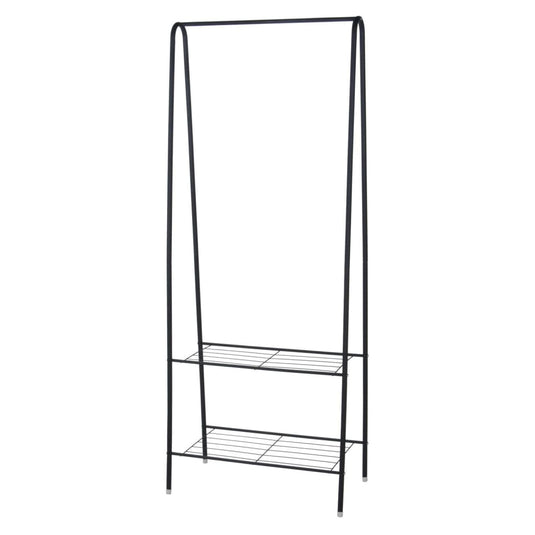 Storage solutions kledingrek met 2 lagen 61x34x152 cm