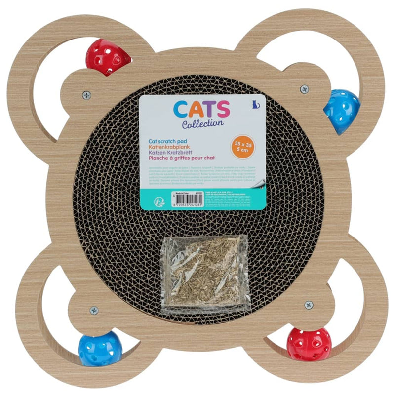 Afbeelding laden in galerijviewer, Pets collection kattenkrabmat 35x35x5 cm naturel
