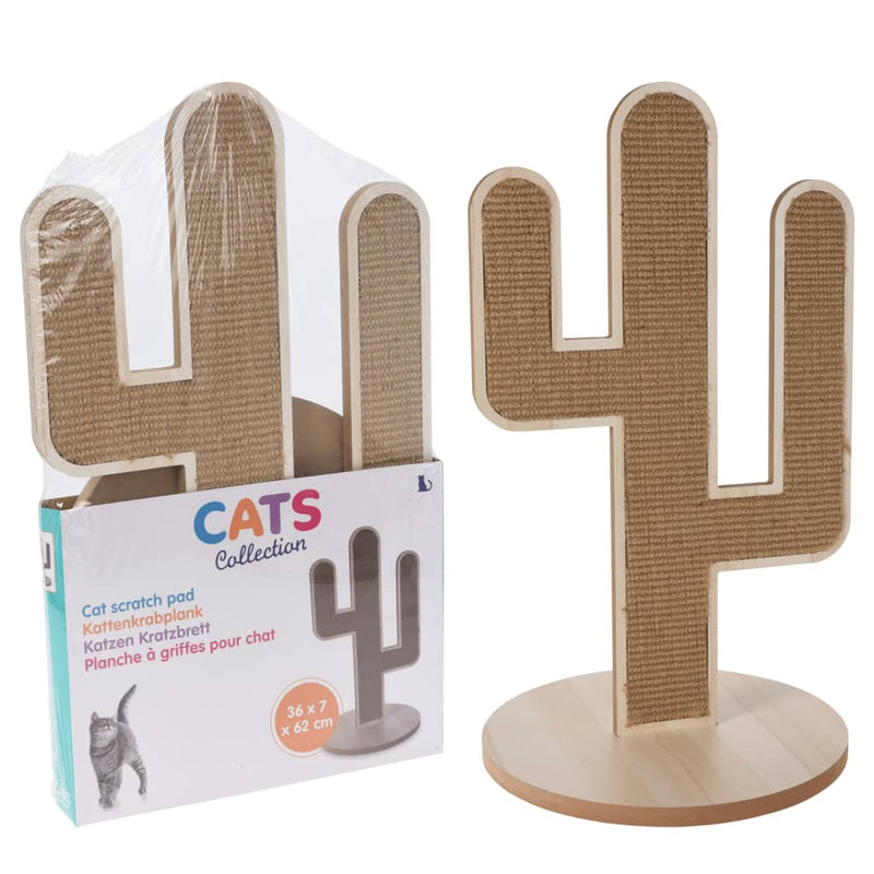 Afbeelding laden in galerijviewer, Pets collection kattenkrabpaal cactus 35x34,5x62 cm naturel
