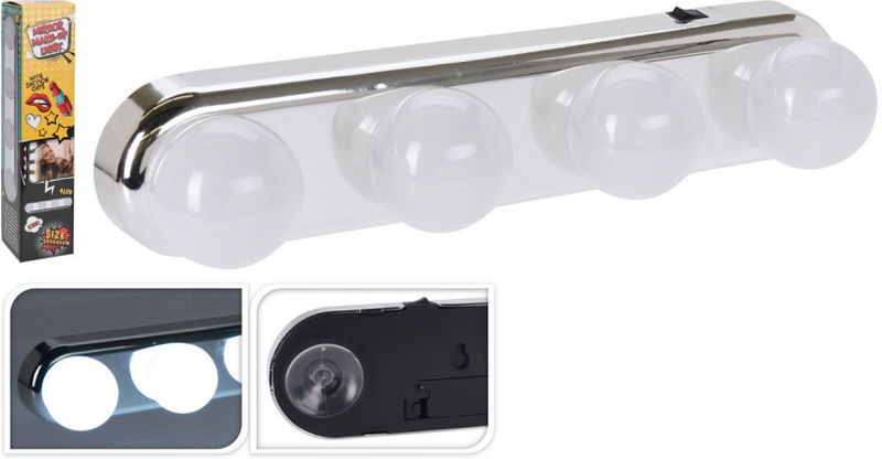 Afbeelding laden in galerijviewer, Spiegelverlichting 4 lampjes
