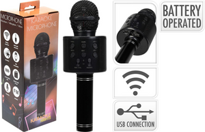 Oplaadbare microfoon met usb aansluiting